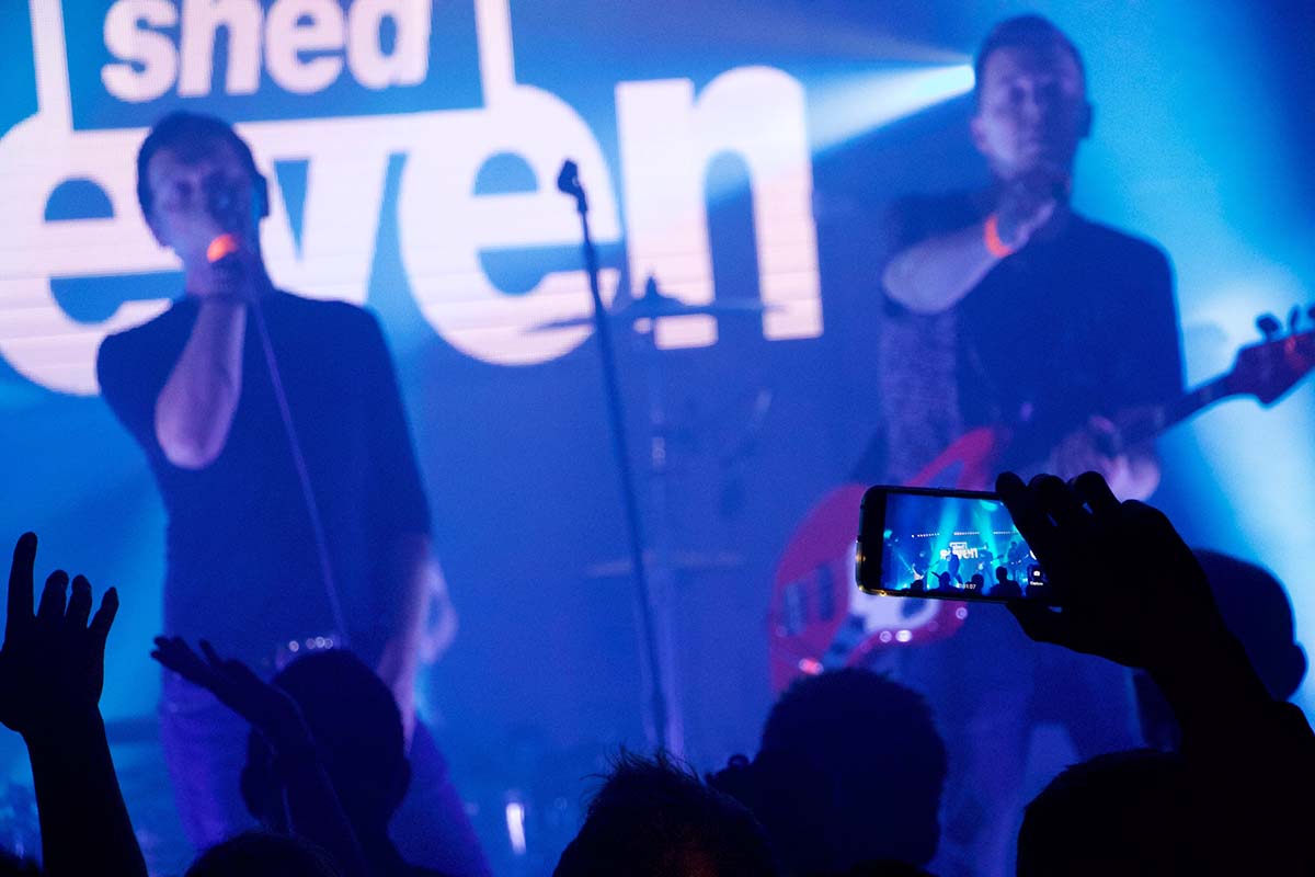 Twenty fantastic photos as Shed Seven storm their homecoming gig