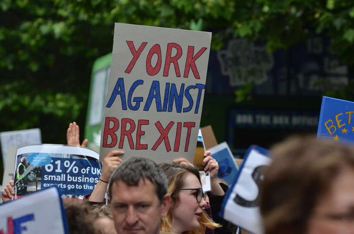 The placard says it all… Photographs: Graham Dann