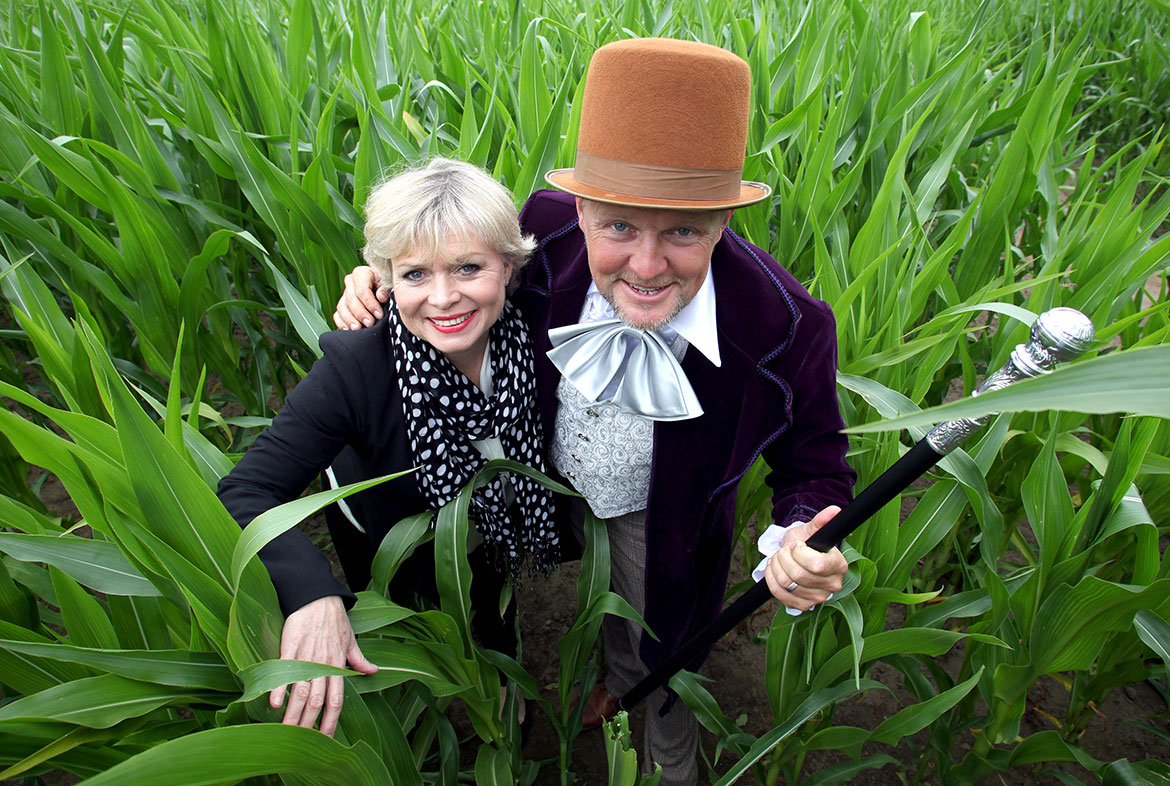Awesome drone video reveals theme for York Maze 2016