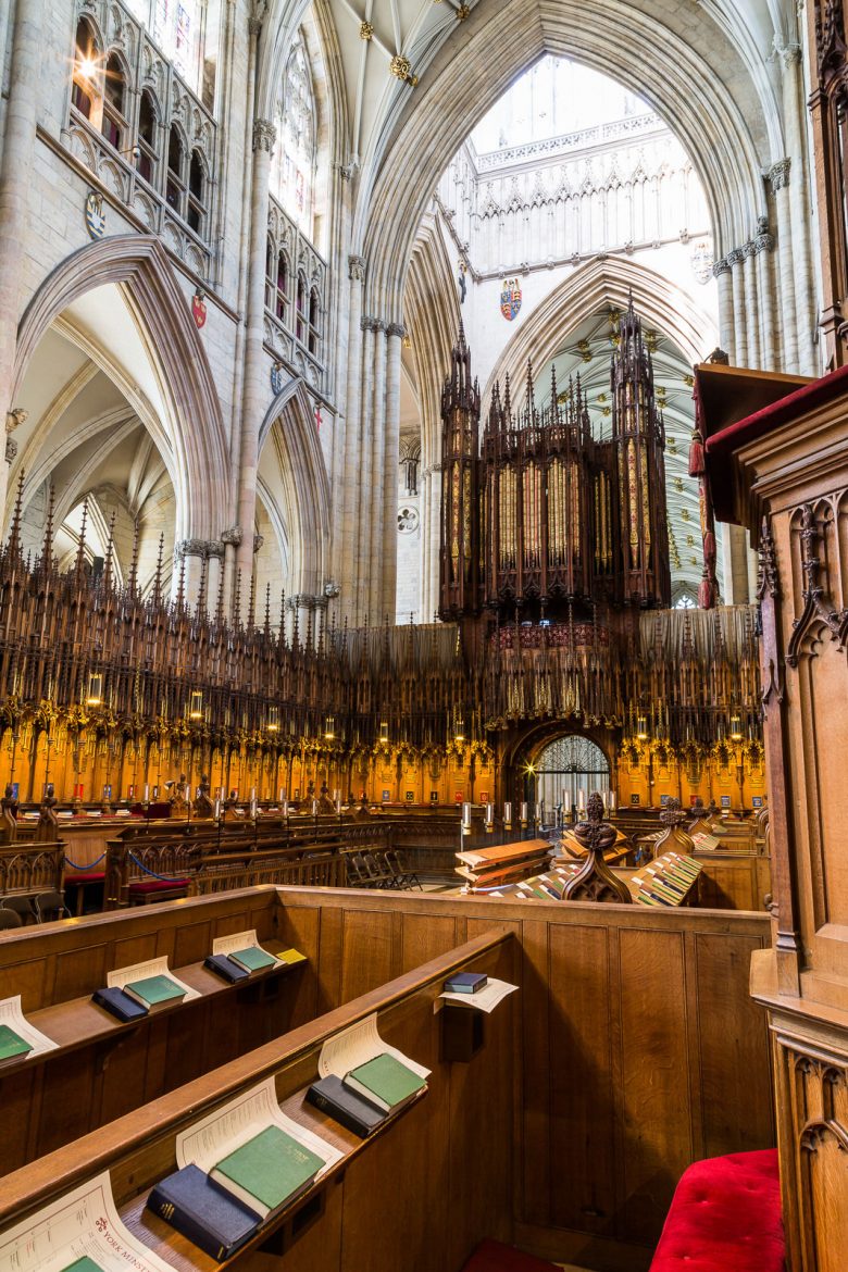 The York Minster quire. Photograph: Allan Harris on Flickr