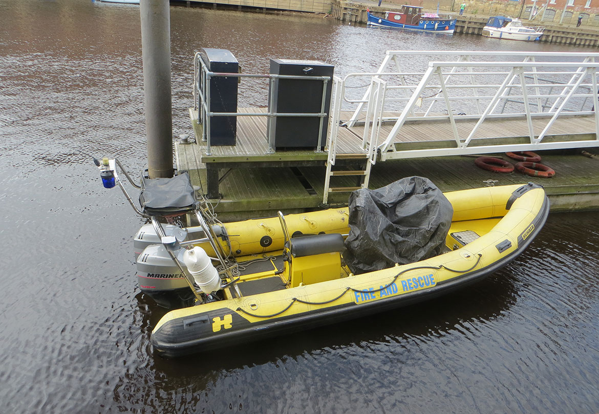 Three people rescued from river in York