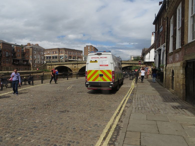 Police on King's Staith