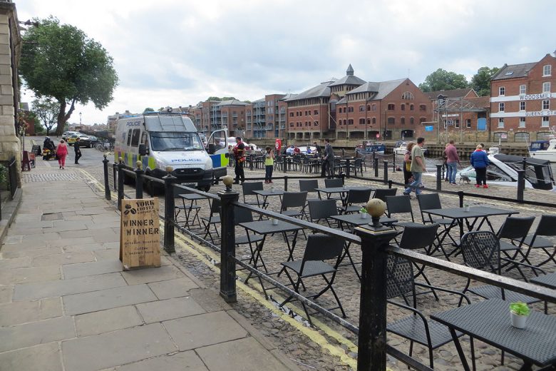 The view from outside the King's Arms today
