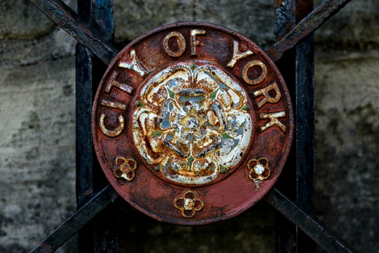 The City of York crest. Photograph: Capture York