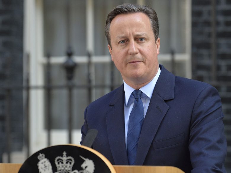 David Cameron announces his resignation in Downing Street. What message do you have for him? Photograph © Tom Evans on Flickr