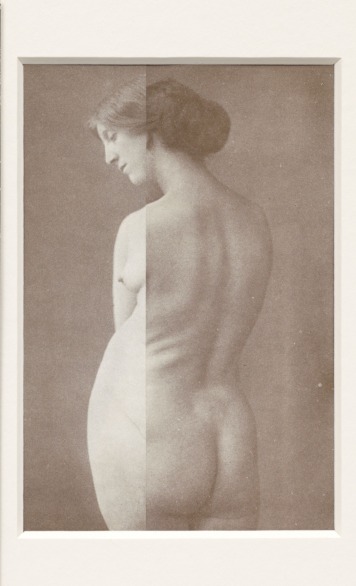 Fall XII by John Stezaker, 1993-93, image courtesy of the artist & The Approach, London.