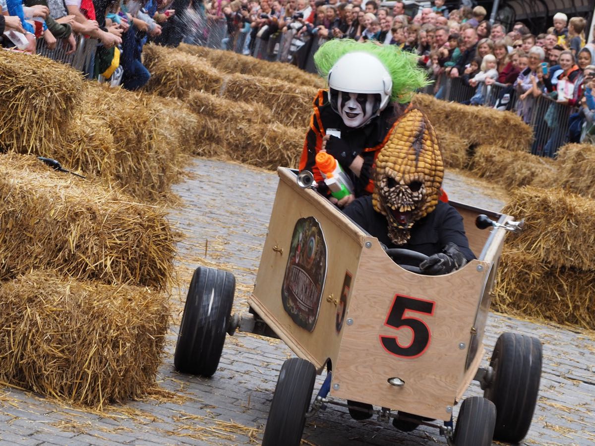 The Hallowscream cart goes scarily fast