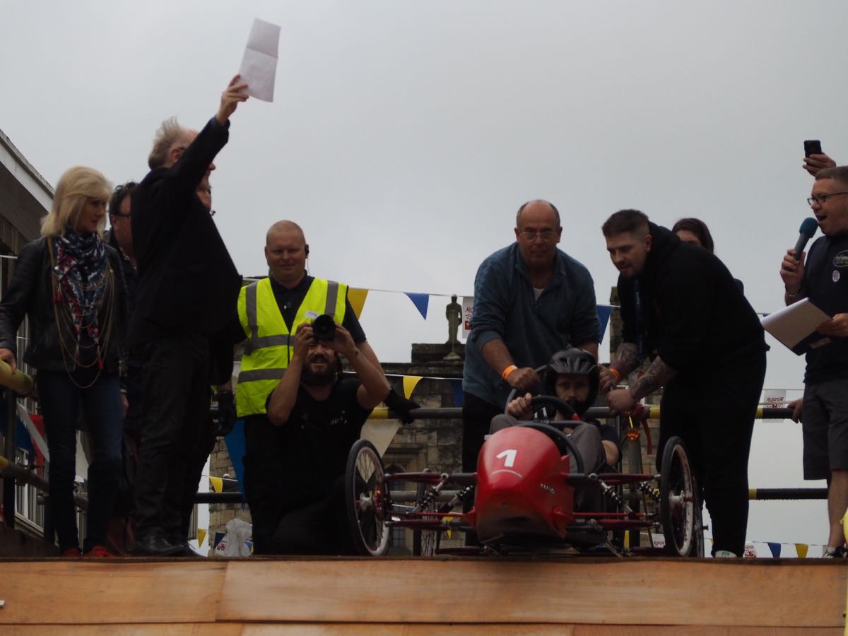 Ready for the off…