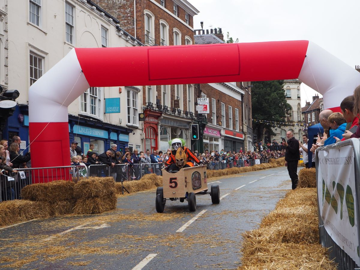 And across the line!