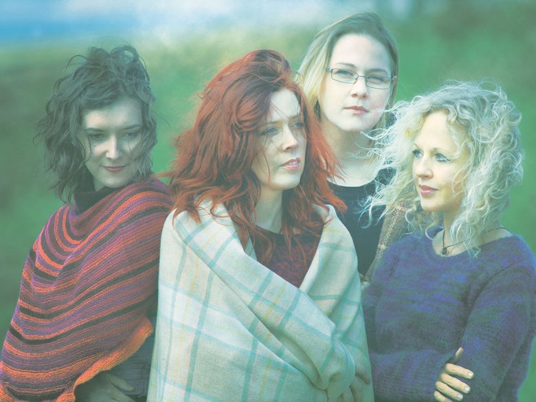 Kathryn Tickell with her group The Side perform in October