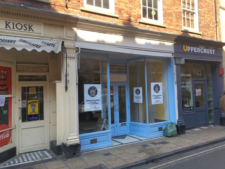 The new location for Spring Espresso on Lendal