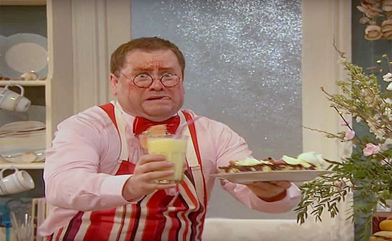 Steve Elias as Mr Whoops in Grandpa In My Pocket. Photograph: BBC / YouTube