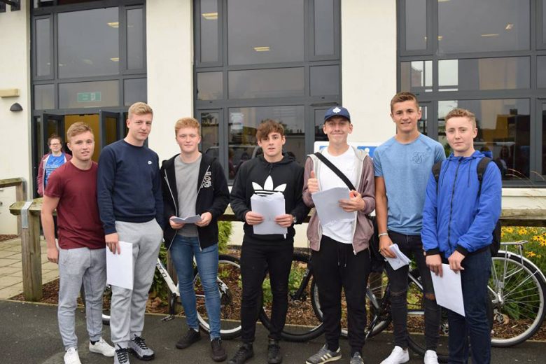 Risen to the challenge: some of the York High students