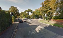 Driver runs over bicycle at York traffic lights