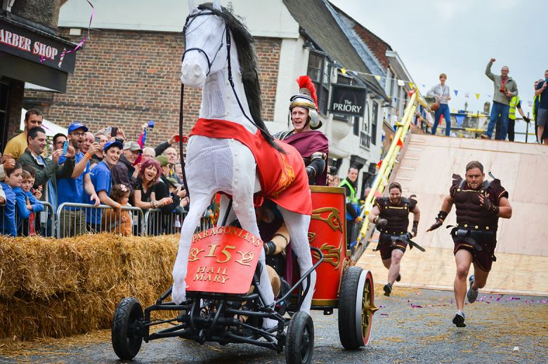 The amazing Roman chariot – Paragon Creative's entry into the Micklegate soapbox challenge
