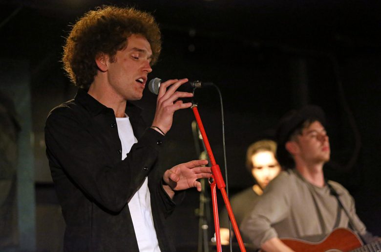 Seafret kick off the Crescent's live music programme in November 2015. Photograph @ Simon Godley