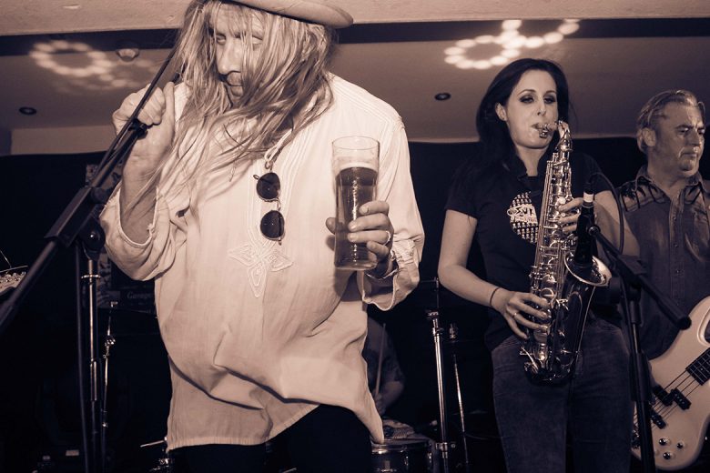 Performing at the Fulford Arms in May
