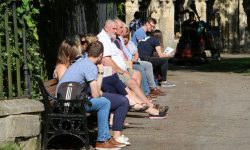 So just how hot was it today in York?