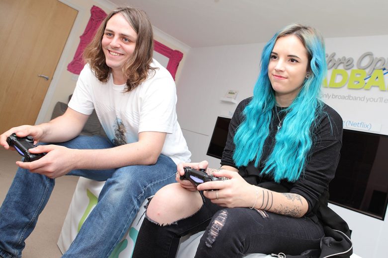 Daniel Kerr and Ashley Mariee hit the York games consoles