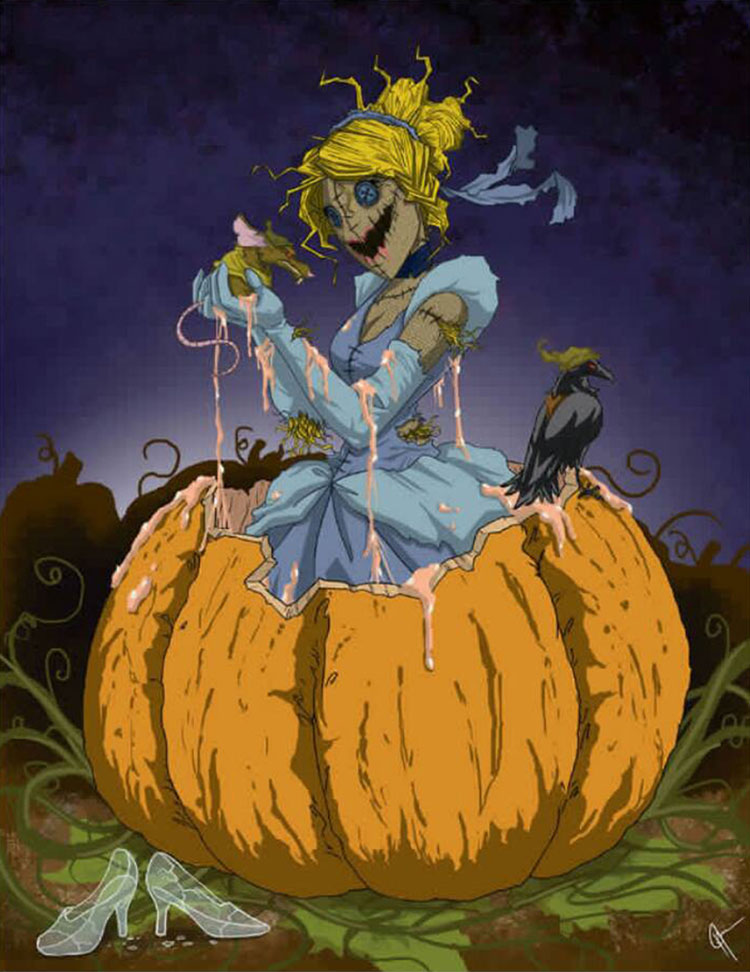 Cinderella looks different this year… Photograph: Club Salvation / Facebook