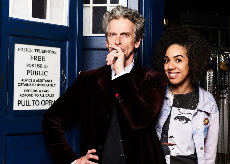 The Doctor and his new companion Pearl Mackie. Photograph BBC / Ray Burmiston