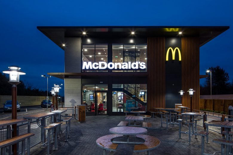 The drive-through restaurant in Poppleton. Photographs: Cloud 9 Leeds