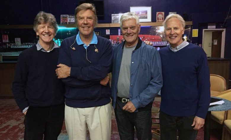 Fab four: Mike, Marty, Eden and Mark. Photograph: Mike Berry / Facebook