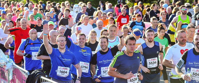 Thousands took part in the races