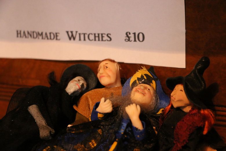 Yours for a tenner: handmade witches