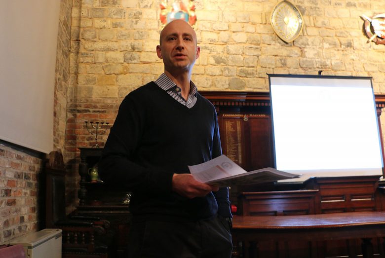 York BID's Andrew Lowson tells the gathering why they are backing Indie York