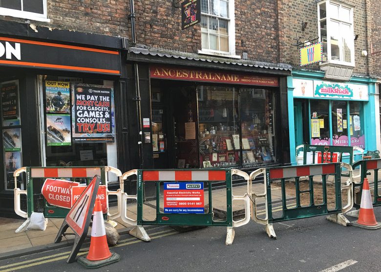 Work underway to fix the power problem on Church Street