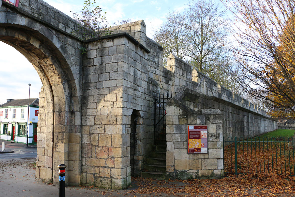 Section of York Walls closed over subsidence fears