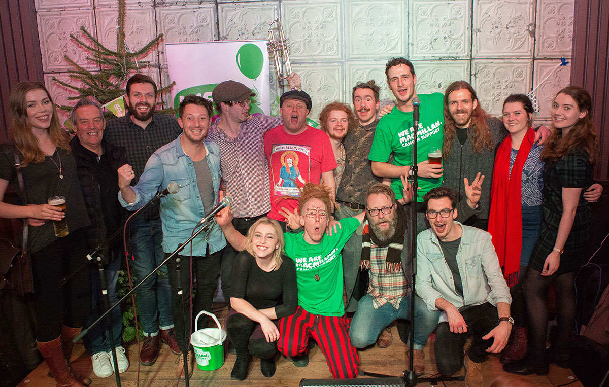 10 pix from the first ever York buskers Christmas party