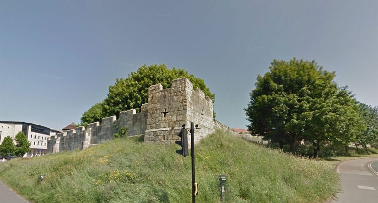 Another view of the corner Tower 39