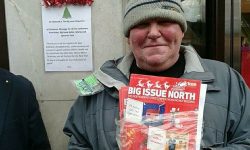 ‘Gentle giant’ Big Issue seller dies – friends launch crowdfunding campaign to pay for proper funeral