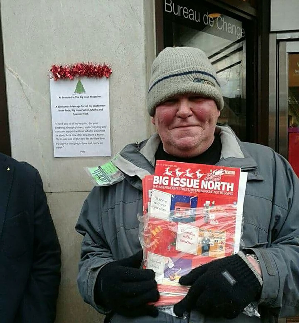 ‘Gentle giant’ Big Issue seller dies – friends launch crowdfunding campaign to pay for proper funeral