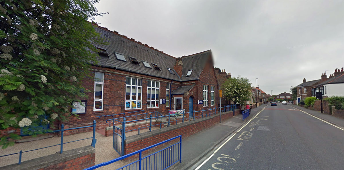 Dangerous drivers mount footpath and nearly hit pedestrians close to York schools