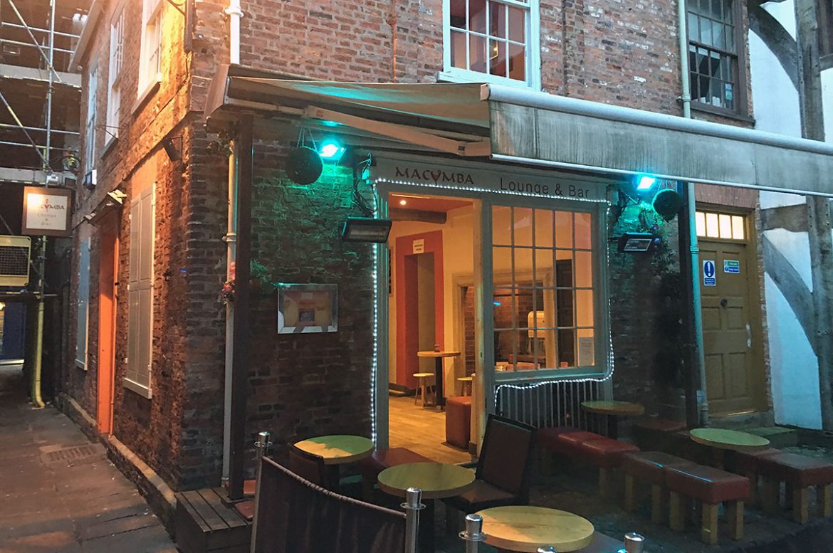 Macumba Bar in Coffee Yard, York