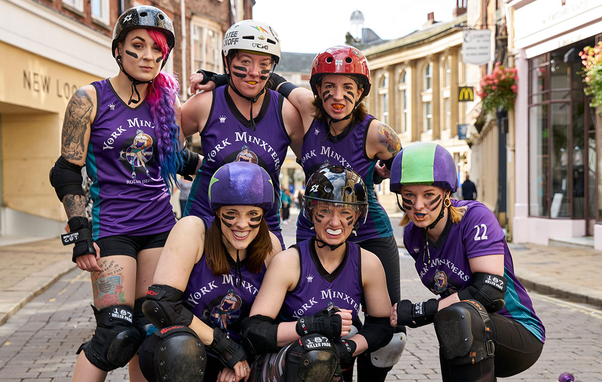 12 pix and two videos of York dancing in the streets – as BBC prepares to screen series finale
