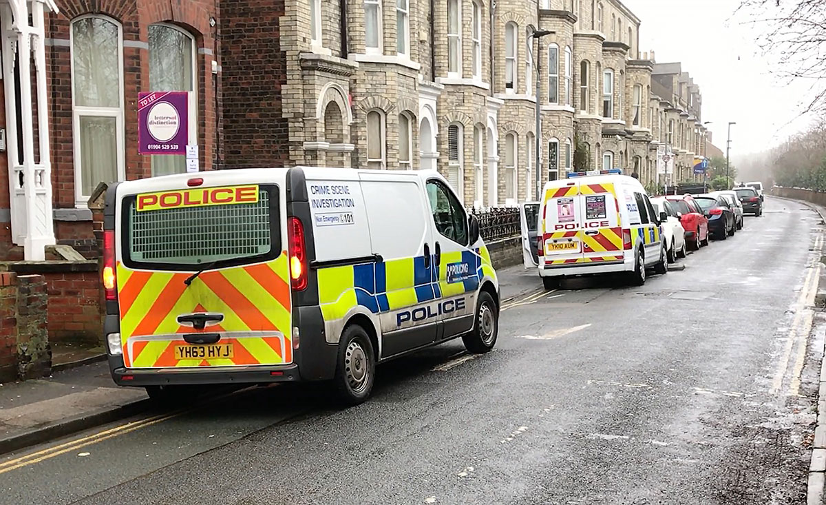 Three arrested after disturbance at York flats leaves one man in hospital