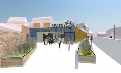 Swish new images show how York’s shipping container food and shopping hub will look