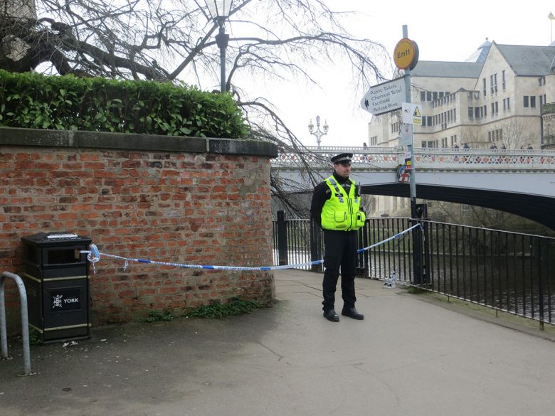 York Lendal Bridge police