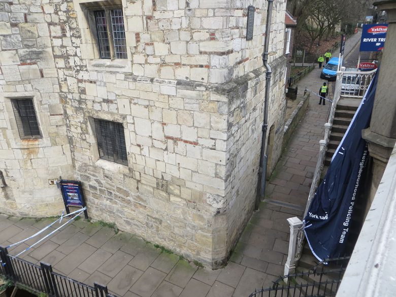 York Lendal Bridge steps