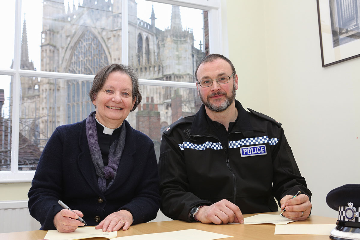 ‘I arrest you in the name of the Lord’ – After 80 years, York Minster police get back the power to say ‘You’re nicked’