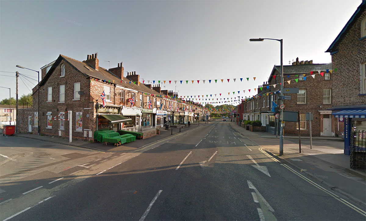 Driver attacks pedestrian during rush hour on busy York street