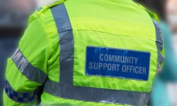 Man arrested after police support officer threatened with knife