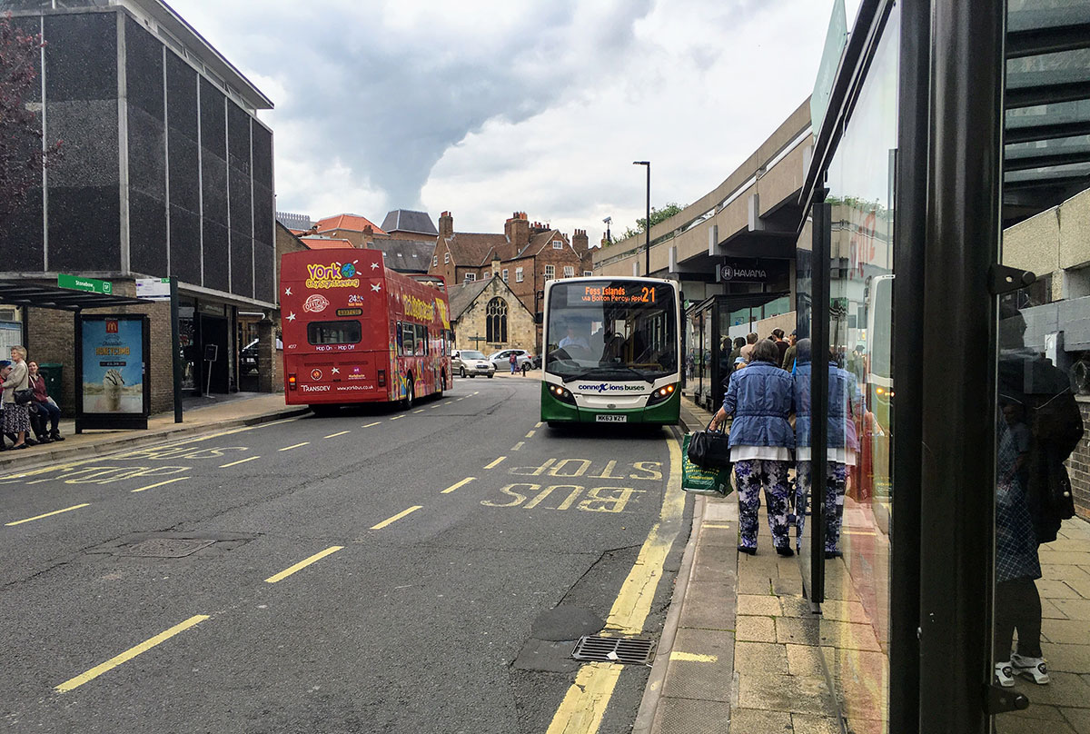 Catch your bus from Stonebow? Your stop’s about to move