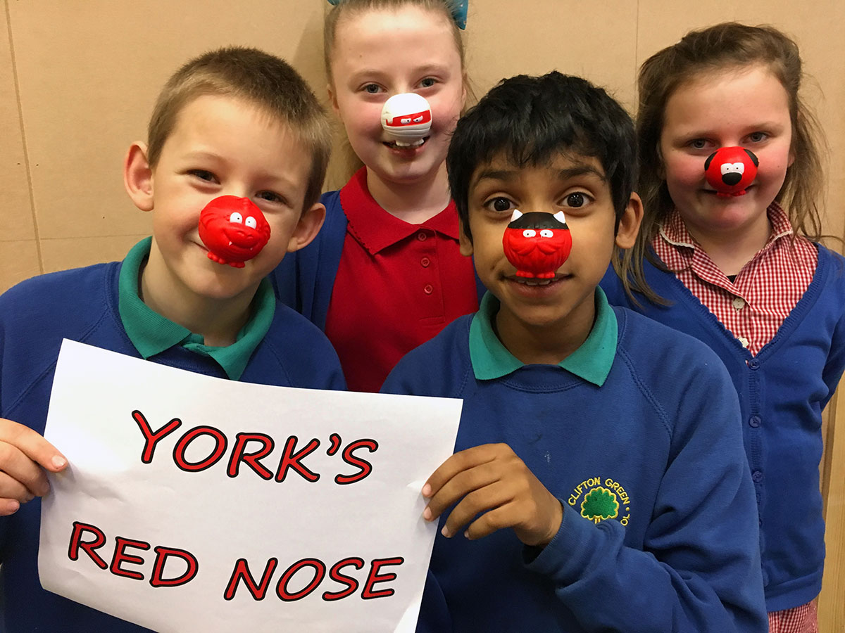Going, going – gunge! Hundreds of York children to star in Red Nose Day spectacular