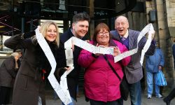 Video: ‘Disney changed my panto!’ Berwick reveals all as hundreds queue for first tickets