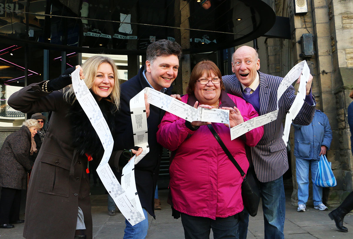 Video: ‘Disney changed my panto!’ Berwick reveals all as hundreds queue for first tickets